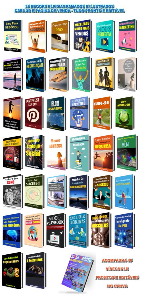 38 ebooks plr prontos e editaveis