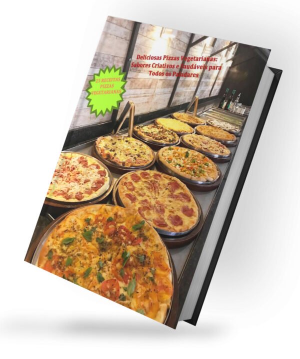 ebook receitas pizzas vegetarianas plr